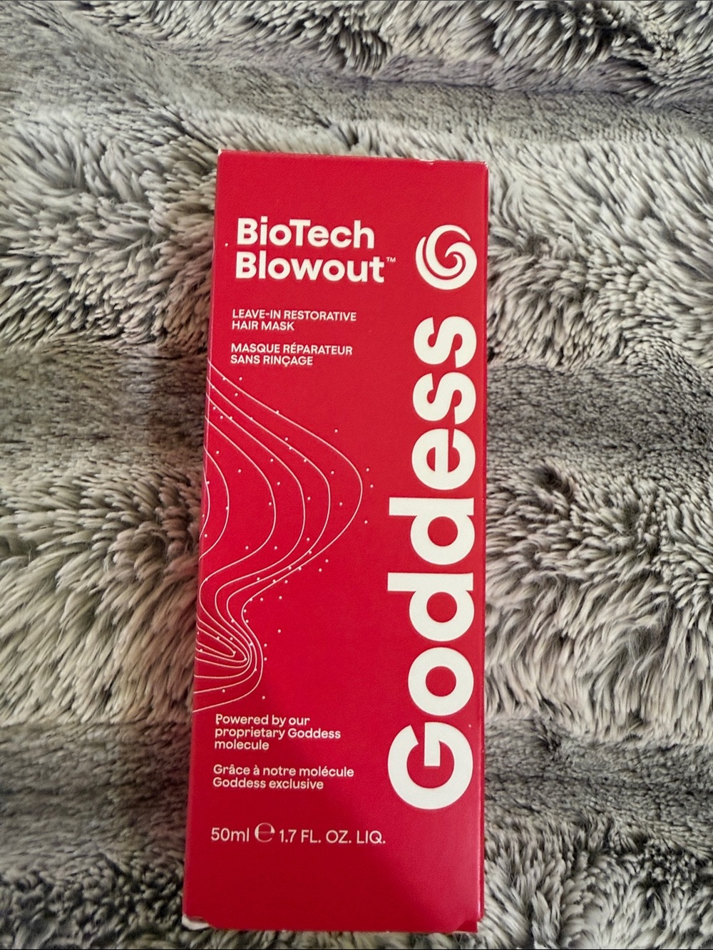 Goddess BioTech Blowout Leave-In Restorative Hair Mask - Red